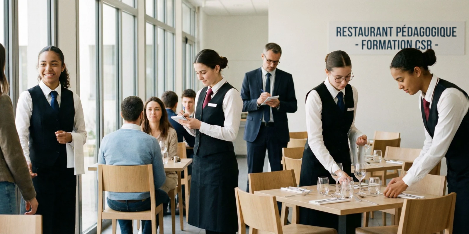 Compétences Clés du Bac Pro CSR : Maîtriser le Service de Salle en Restauration Compétences Clés du Bac Pro CSR : Maîtriser le Service de Salle en Restauration