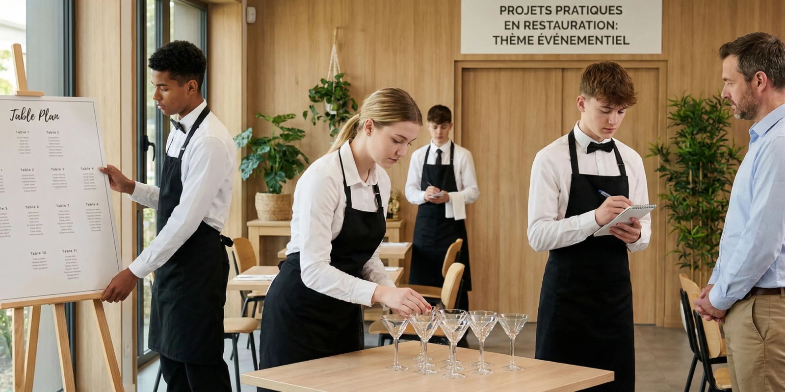 Projets Pratiques en Bac Pro CSR : Idées pour Briller en Restauration